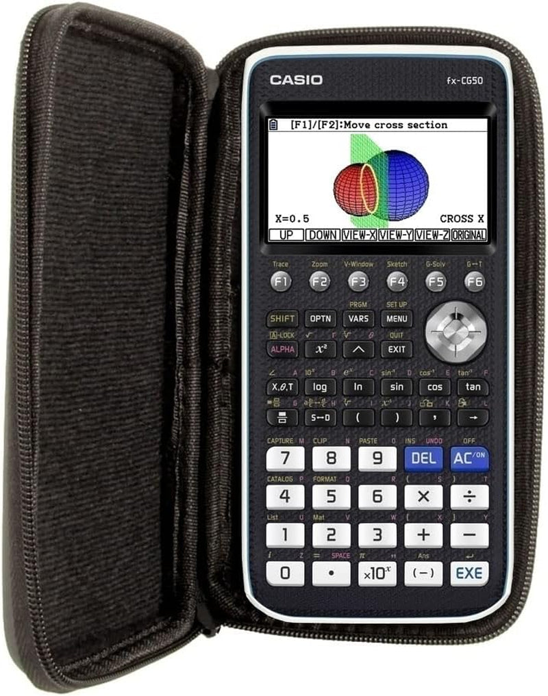 Durable Black Protective Case for TI 84 Plus, TI 83 Plus, and Casio Graphing Calculators – Ultimate Scratch and Shock Protection